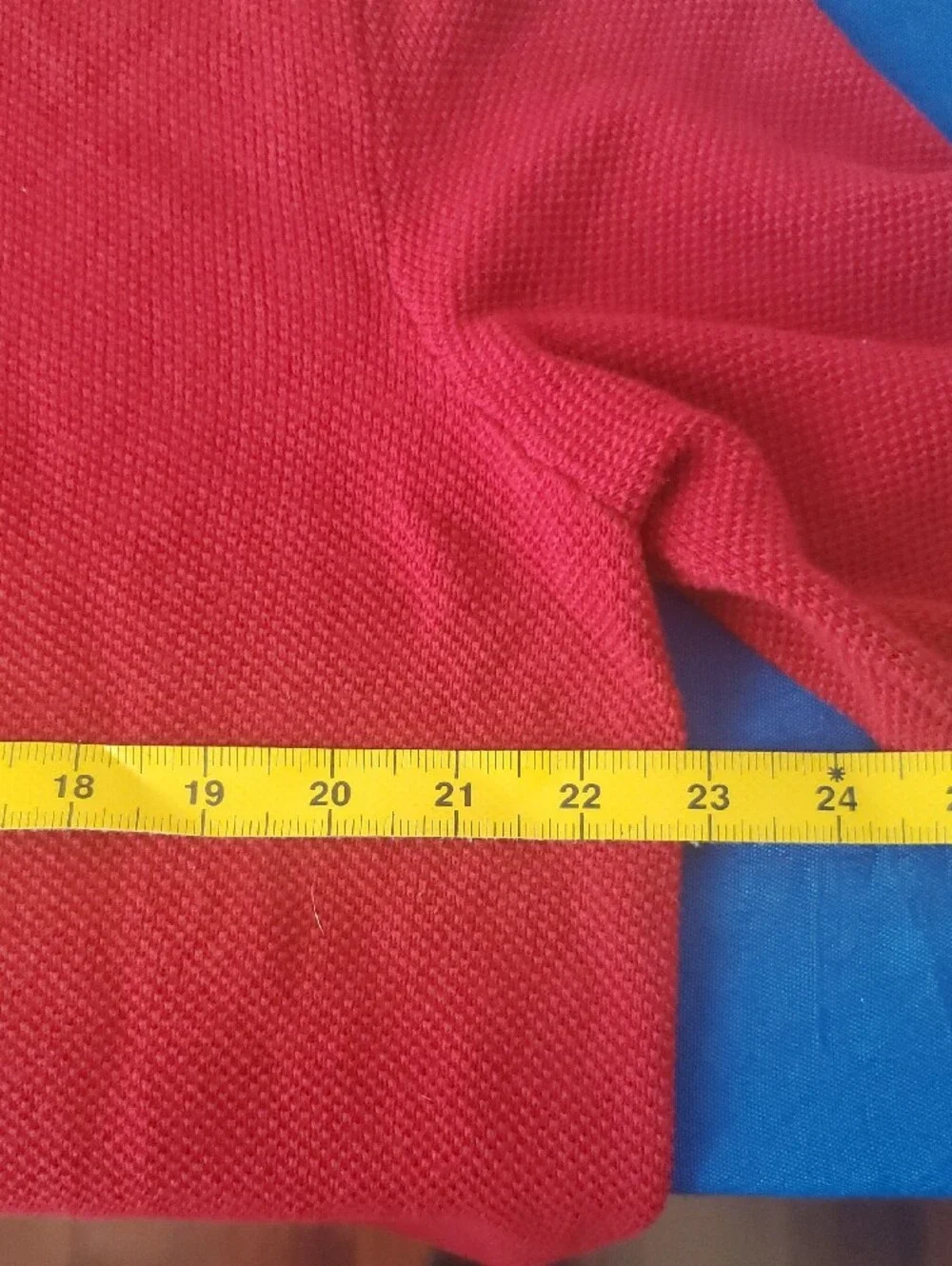 Club Room Men’s XL Red Quarter Zip Textured Cotton Pullover Sweater